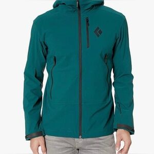 Black Diamond Dawn Patrol Men’s Ski/Snowboard Shell Jacket. Size Small.